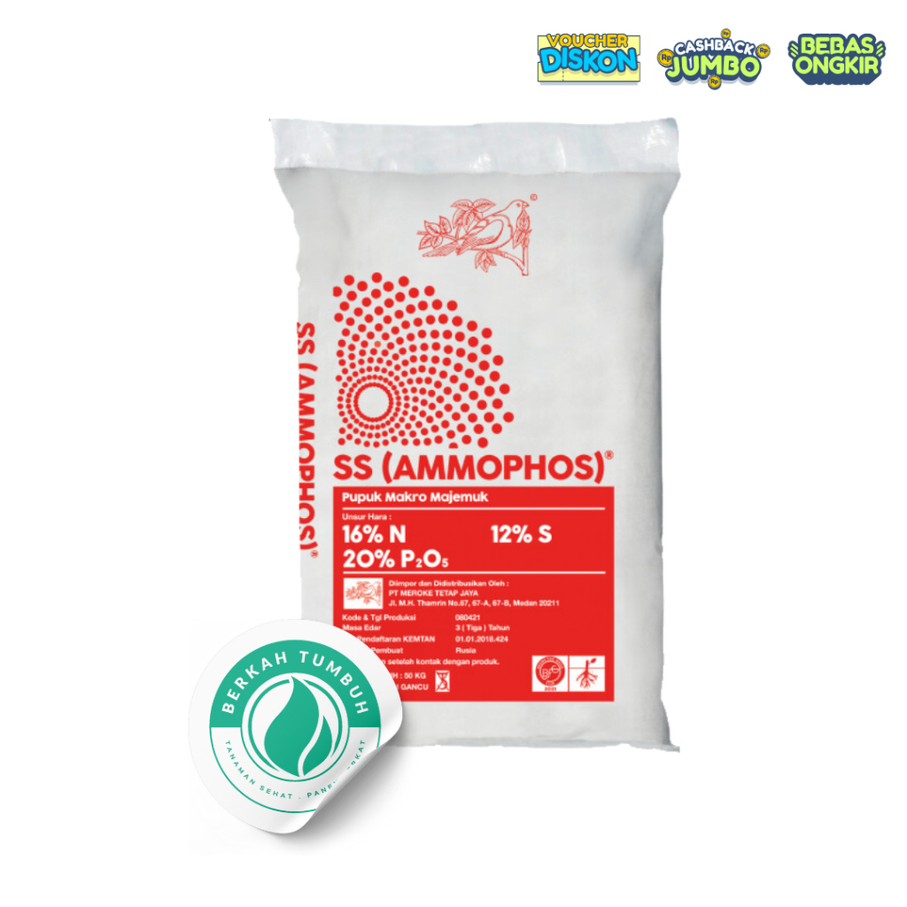 PUPUK NPK SS AMMOPHOS REPACK 2KG
