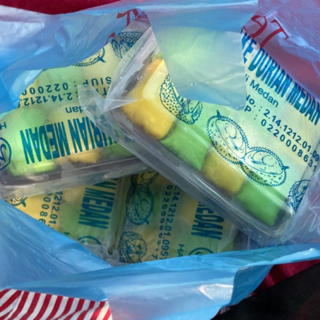 

(Khusus Medan) Premium mini pancake durian isi 8