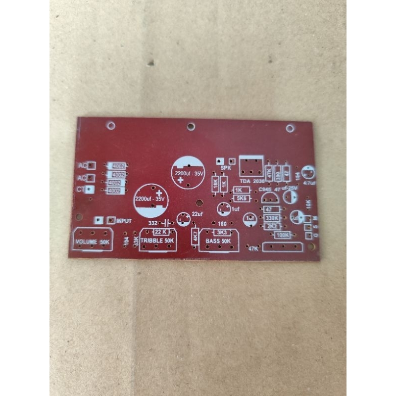 PCB Speaker Aktif Mini IC TDA 2030