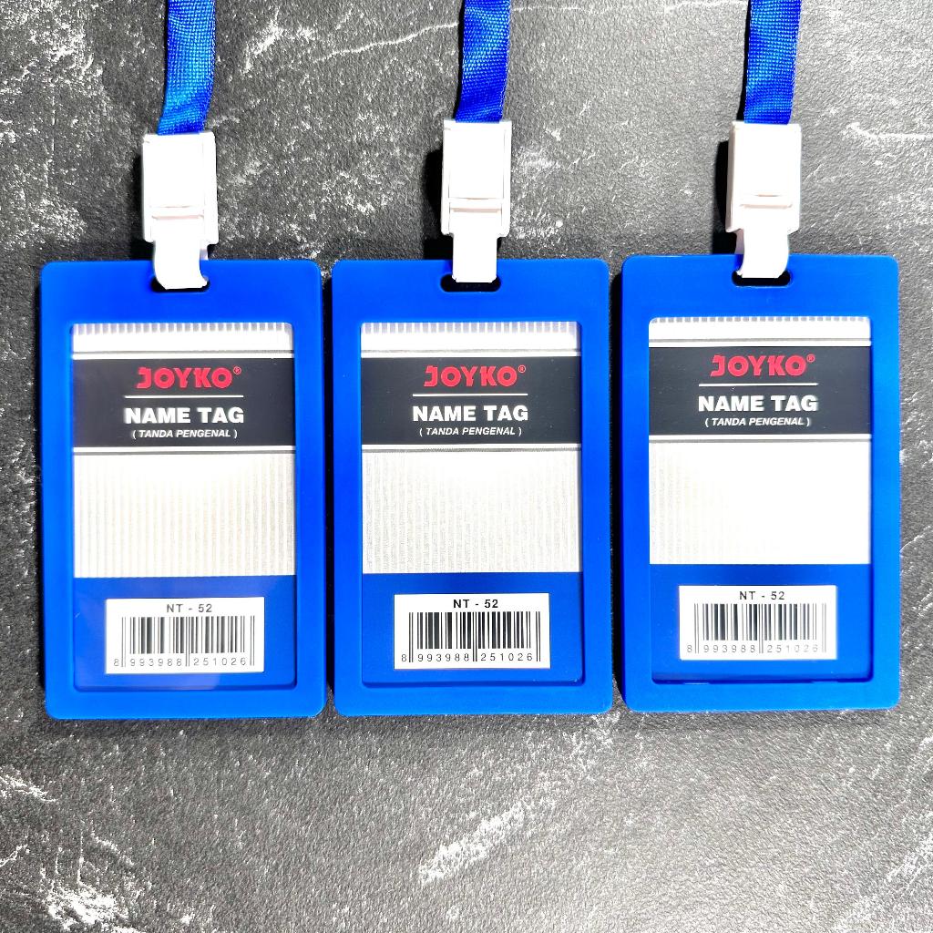 

(PCS) NAME TAG JOYKO NT-52 BIRU / JOYKO NT-52 / TANDA PENGENAL JOYKO NT-52