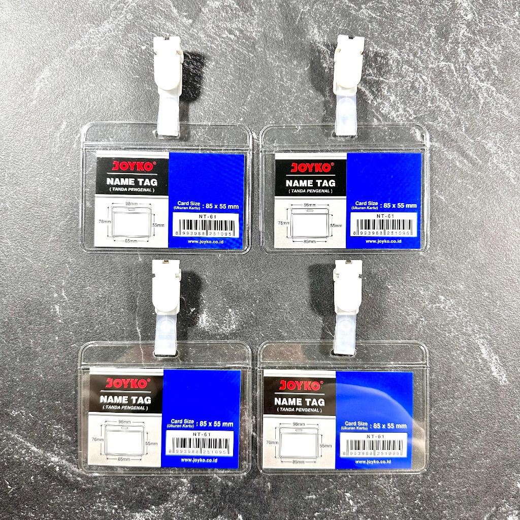 

(PCS) NAME TAG JOYKO NT-61 BIRU / JOYKO NT-61 / TANDA PENGENAL JOYKO NT-61