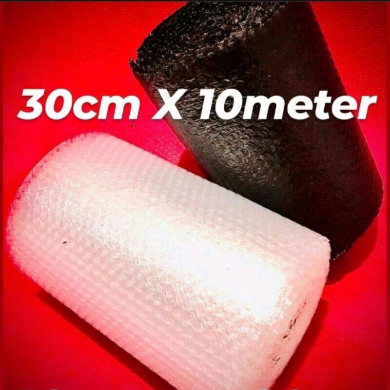 

BUBBLE WRAP eceran 30 cm * 10 m TAMBAHAN PACKING SUPAYA AMAN BAHAN TEBAL