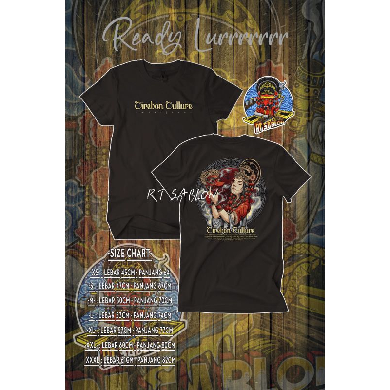 KAOS CIREBON CULTURE KAOS DISTRO CIREBON TOPENG KELANA