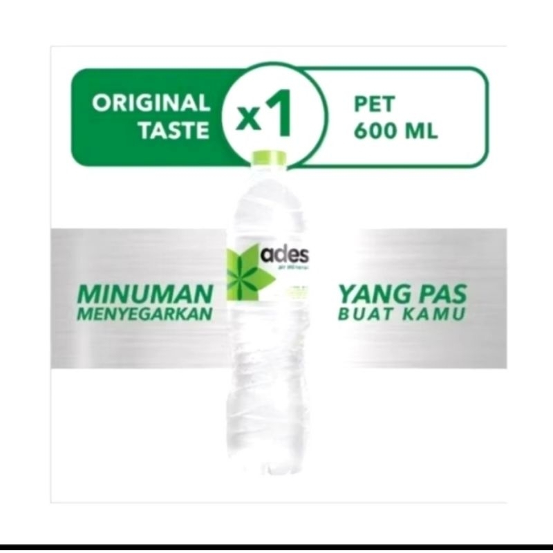 

ADES Air mineral kemasan 600 ml