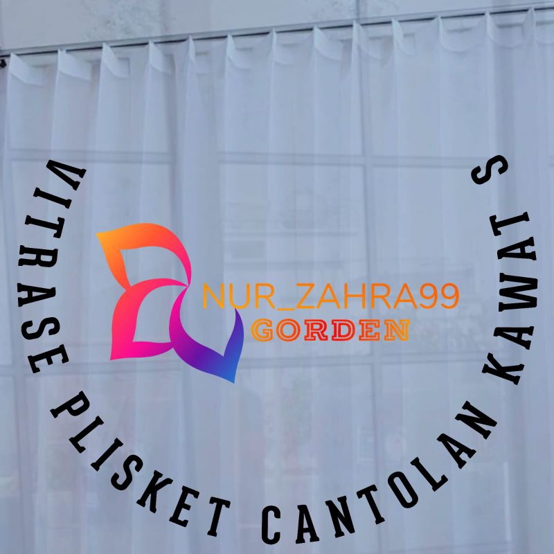 Vitrase gorden/vitrase siang/vitrase plisket/vitrase import/vitrase polos