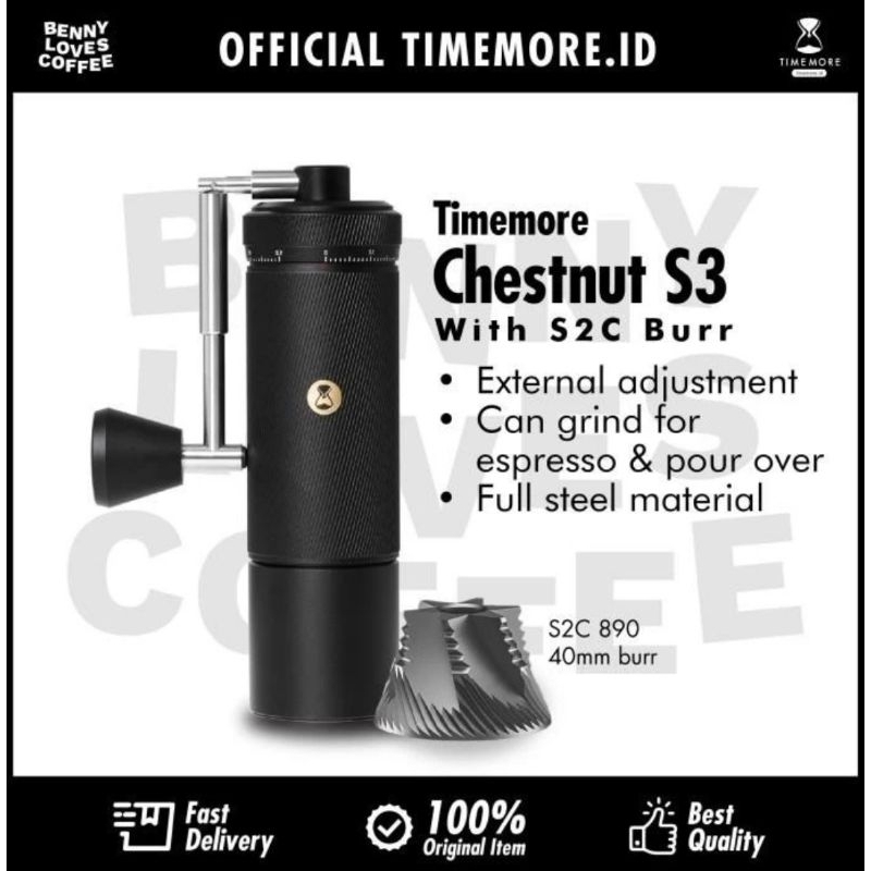 Timemore Chestnut S3 Grinder S 3 Coffee Grinder Kopi Manual