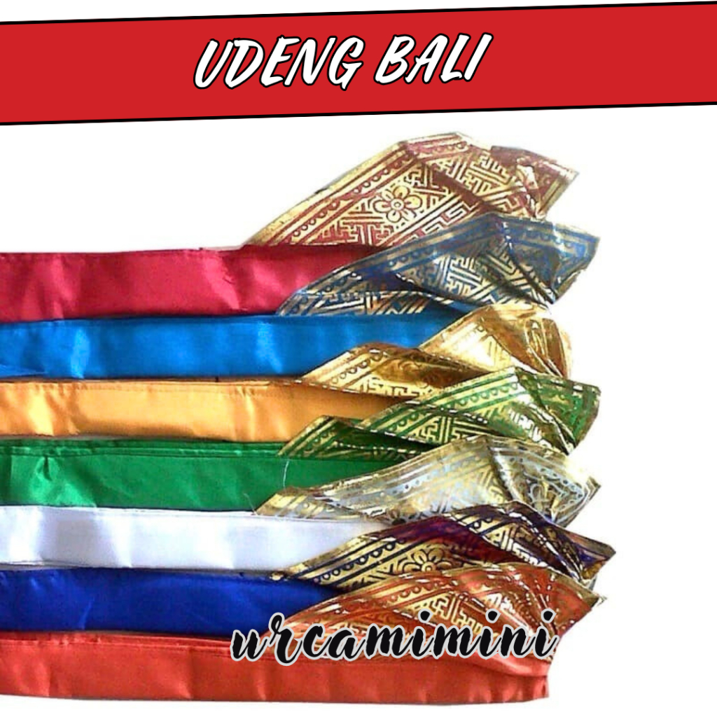 Udeng Bali / Ikat Kepala Udeng Bali / Topi Bali