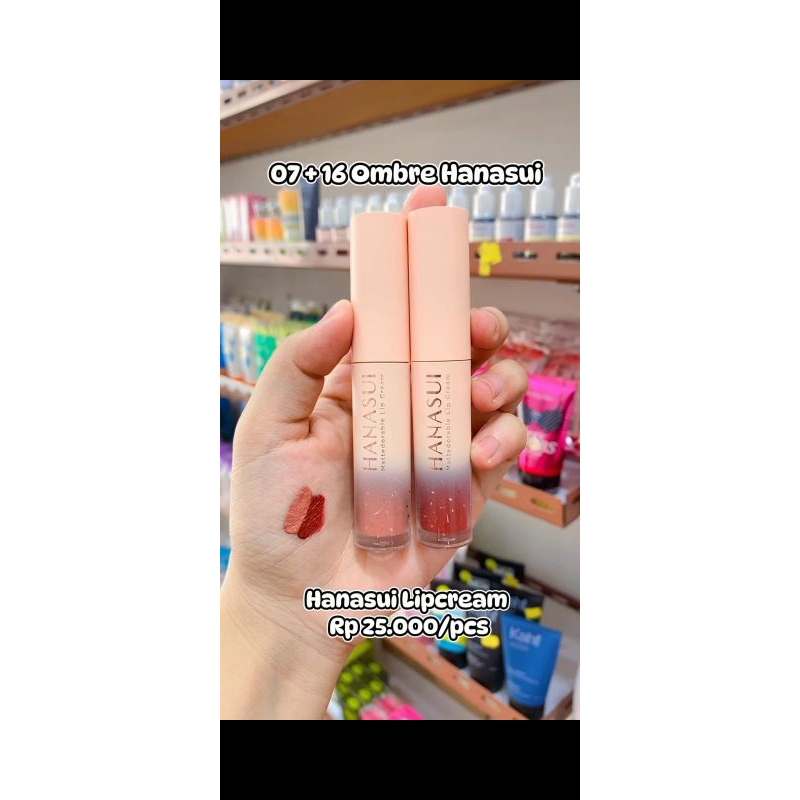 OMBRE LIPCREAM HANASUI BEST SELLER