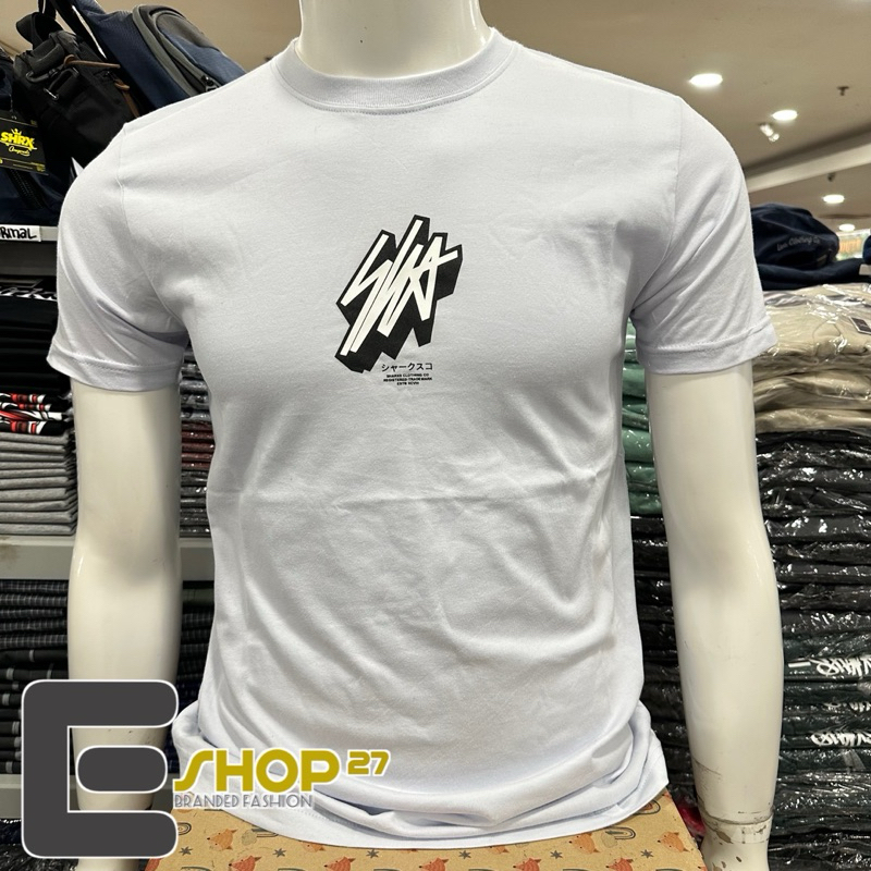 kaos pria brand SHARKS - SGB1R 0832