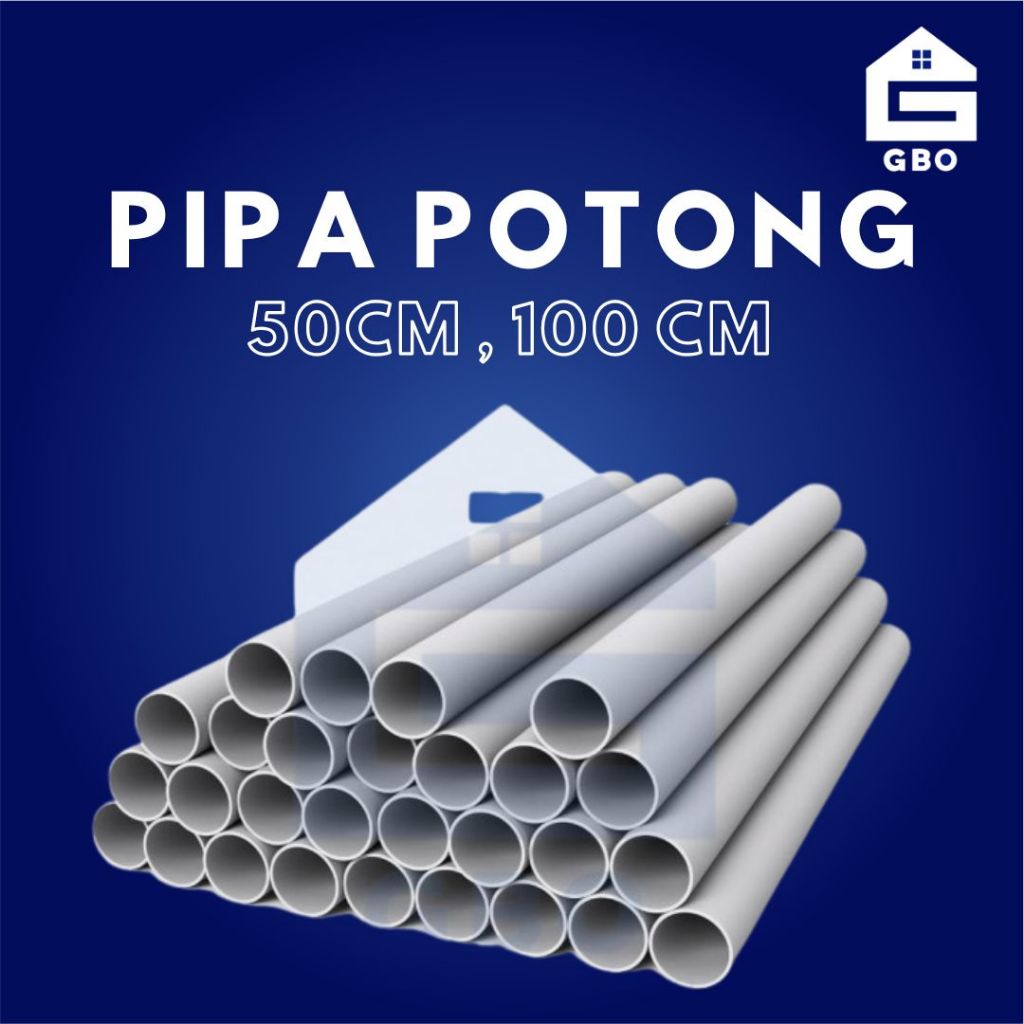PIPA POTONGAN 4 AW / TARGET / VERTU / VEGA/ 100 CM / PARALON POTONGAN / PIPA POTONG (1 METER)