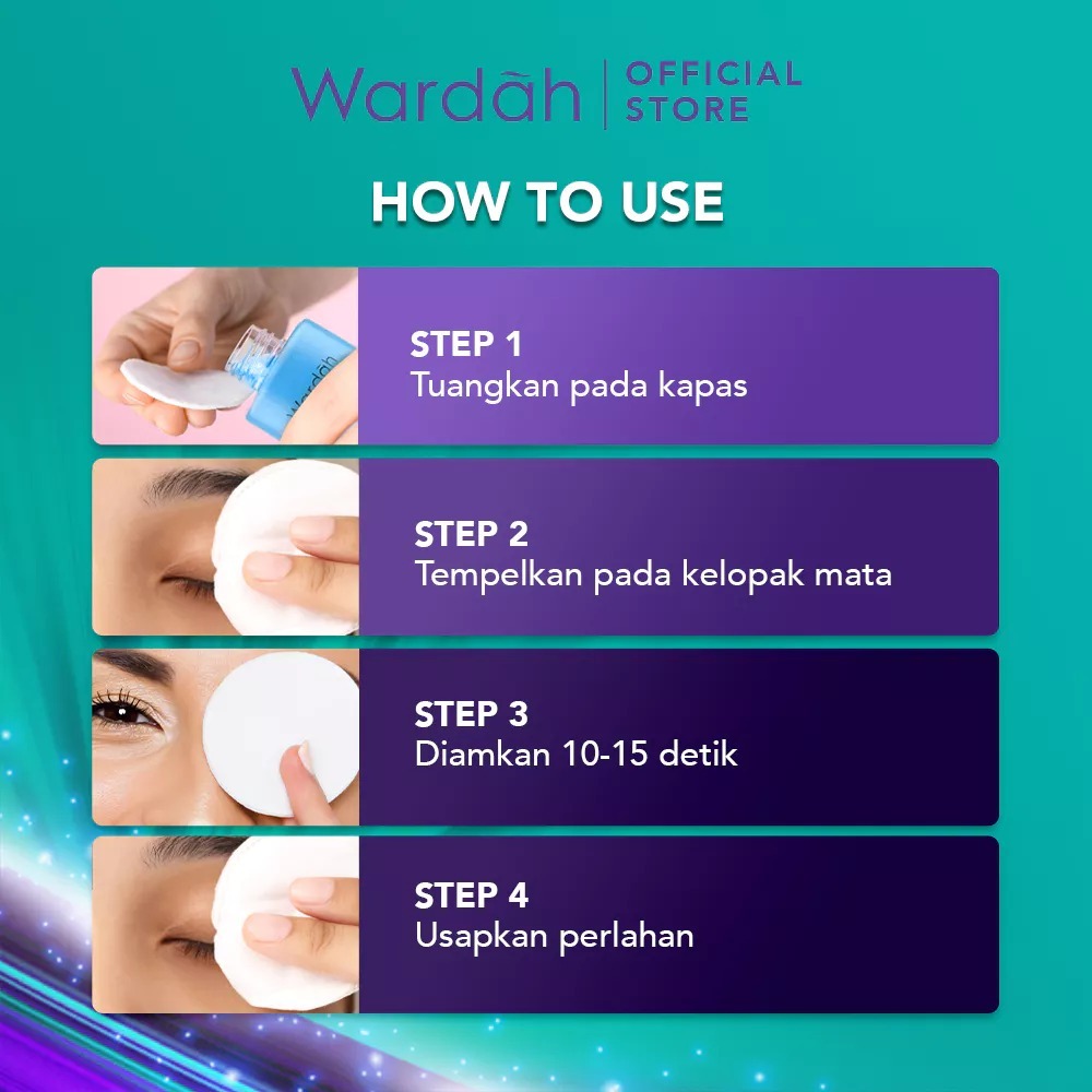Wardah EyeXpert Eye & Lip Makeup Remover Pembersih MakeUp Waterproof Wardah Pembersih Make Up
