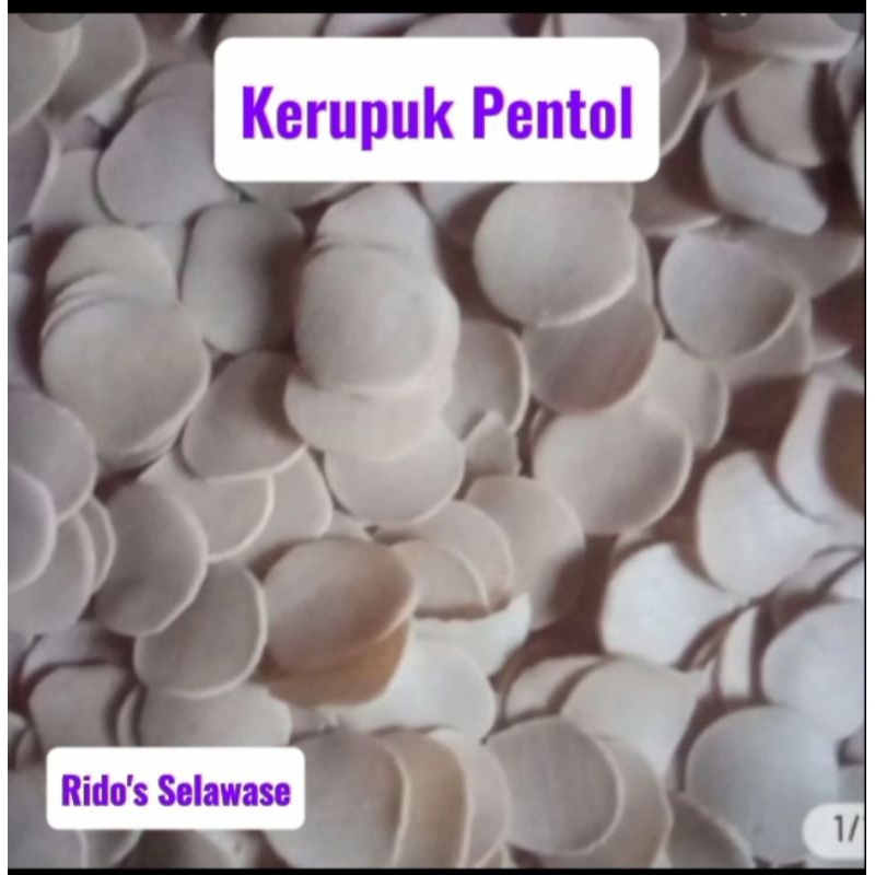 

Cemilan Original & Lezat (Mentah) 500 Gram Kerupuk Pentol