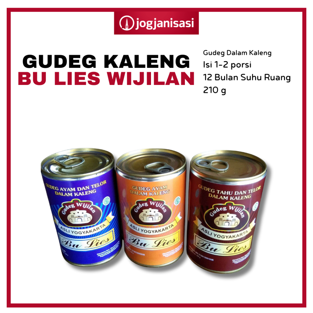 

Gudeg Kaleng Bu Lies Wijilan