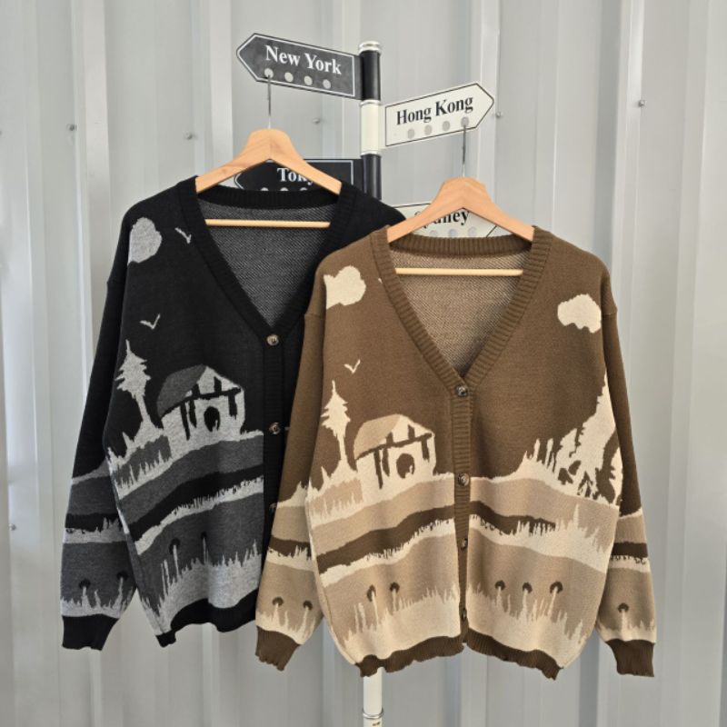 outer rajut view cardygan rajut wanita outer rajut baju wanita rajut atasan wanita korean style