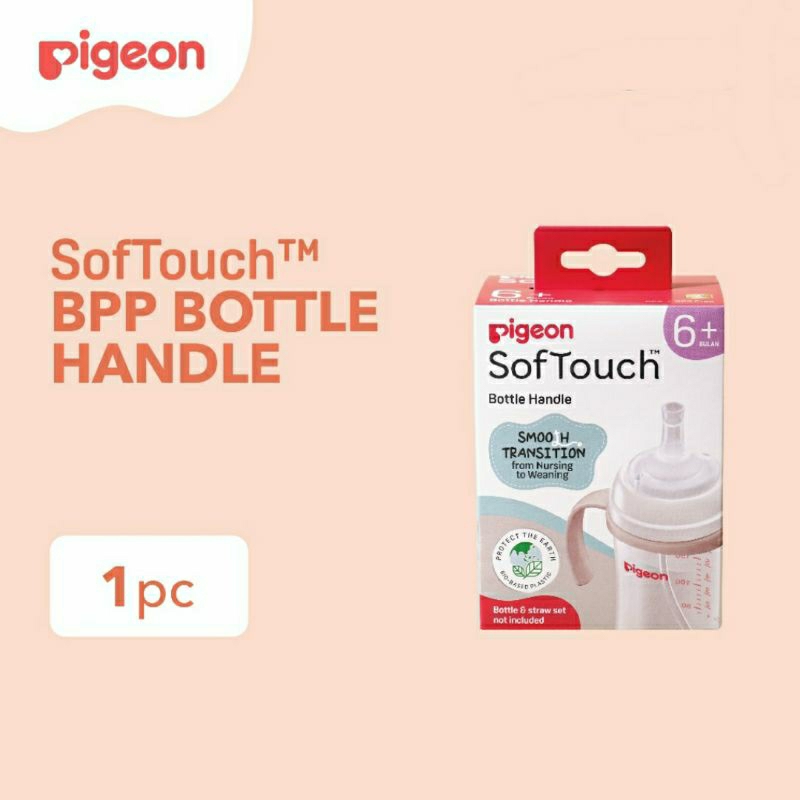 Pigeon Softouch Bpp Handle Botol