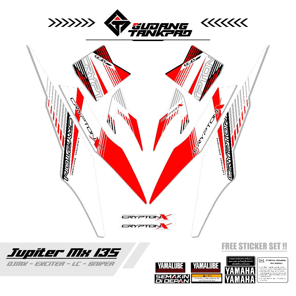 STRIPING MOTOR YAMAHA JUPITER MX OLD 135 / MTF 53 / STIKER STRIPING MX LAMA 135 / STRIPING MX OLD 13
