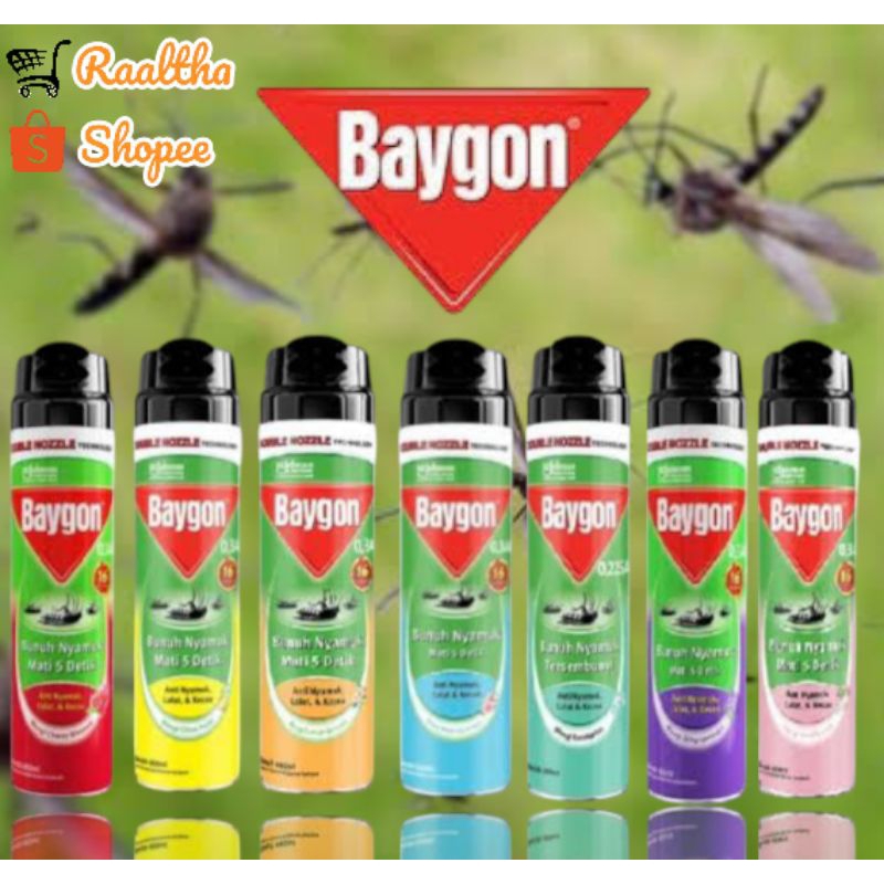 Baygon obat nyamuk semprot 600ml