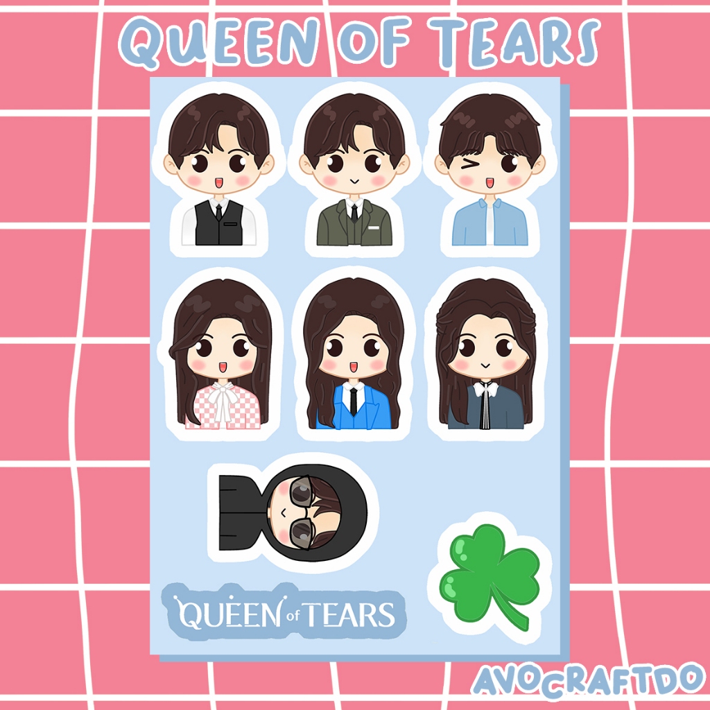 

[ AVOCRAFTDO ] Sticker Kdrama Queen of Tears
