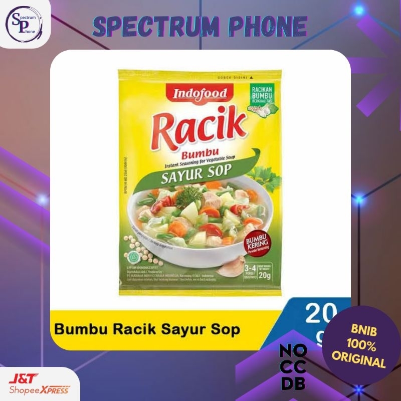 

Racik Bumbu Sayur Sop 20 gr