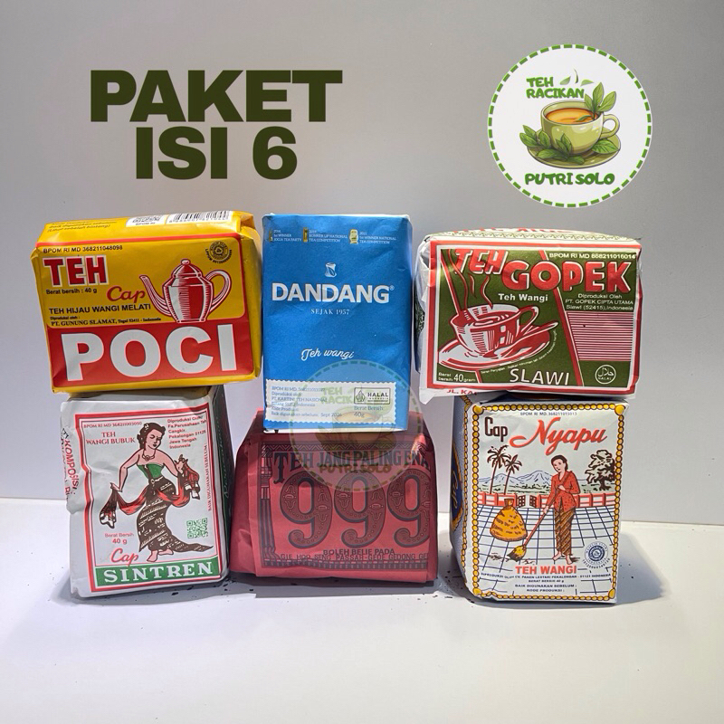 

Teh Racikan Khas Solo (Paket Isi 6)