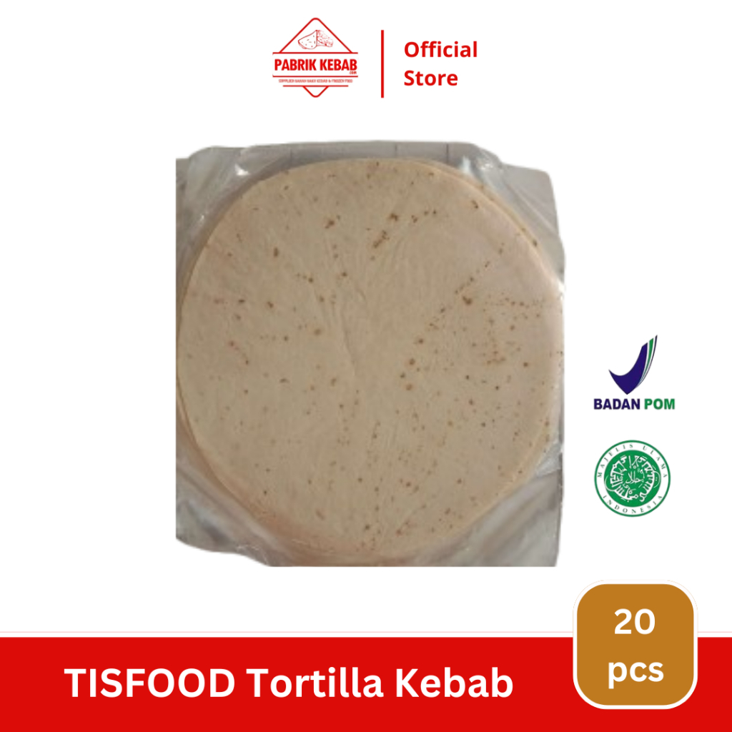 

TISFOOD Tortilla Kebab - Kulit Kebab Manis