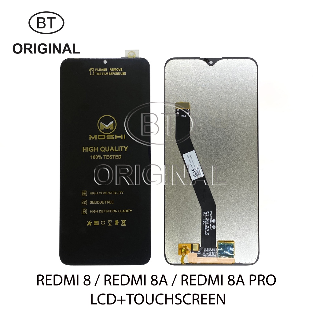 LCD XIAOMI REDMI 8 - REDMI 8A - REDMI 8A PRO - MOSHI ORIGINAL