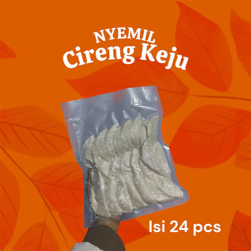 

CIRENG ISI KEJU 1Pack isi 24Pcs