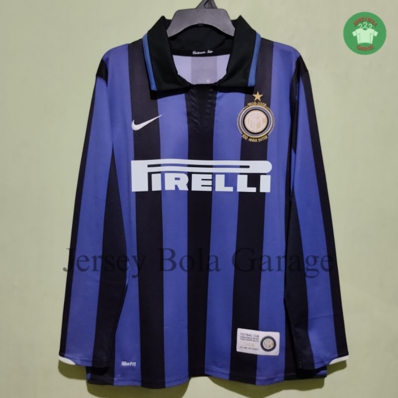 Jersey Bola Retro Inter Milan Centenary 2008