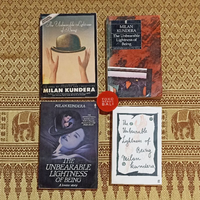 Buku Milan Kundera The Unbearable Lightness of Being