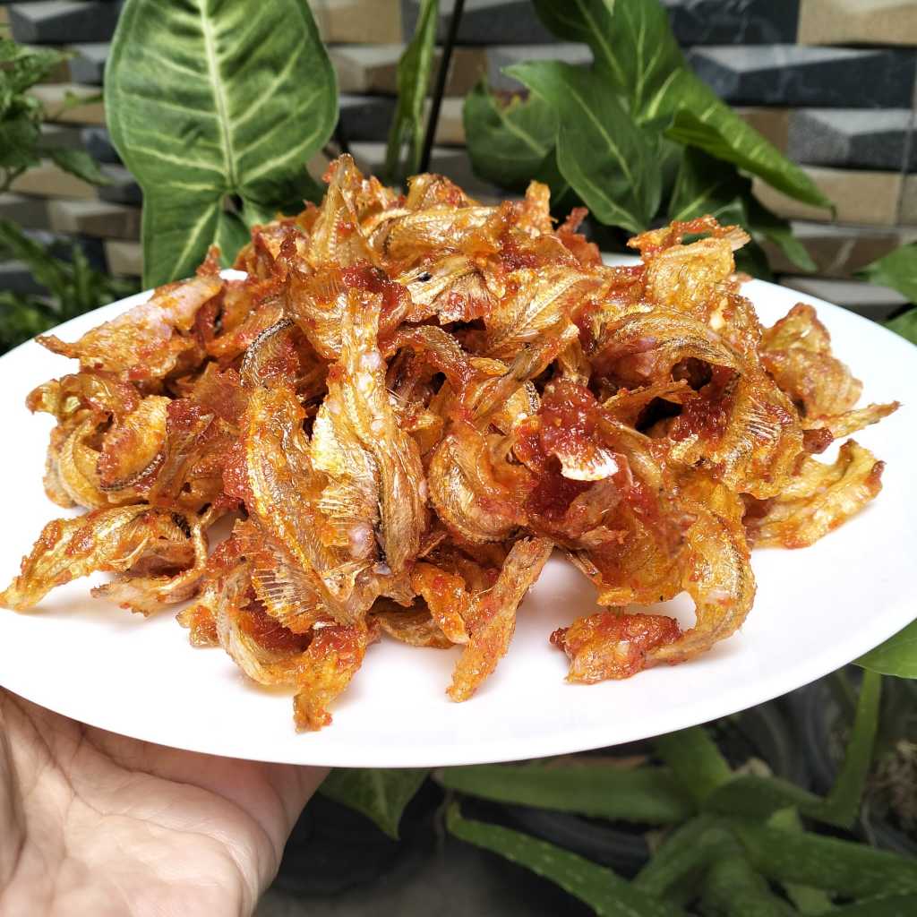 

ADR Ikan Asin Kapasan Tipis Balado Pedas Manis Dapur Kari Am 100 gram