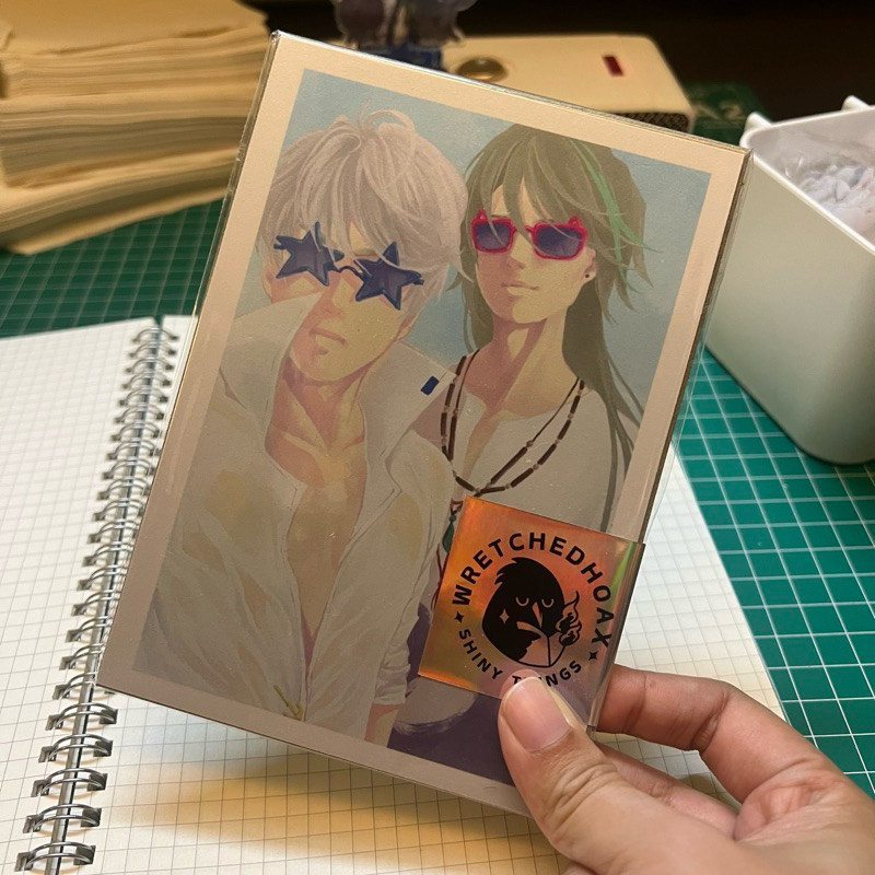 Honkai Impact 3rd Kevin and Su Summer A6 artprint