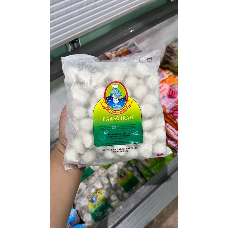 

bakso ikan krikil