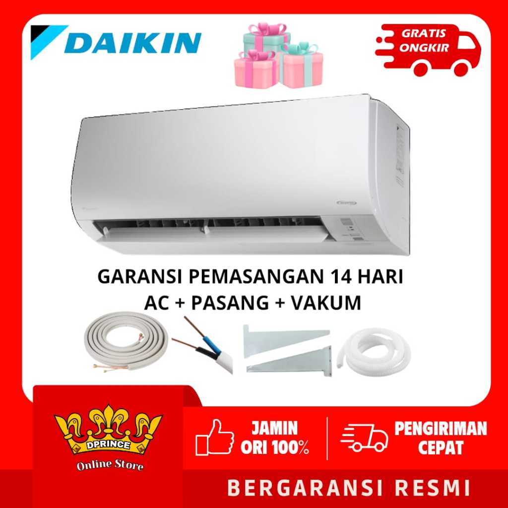 DAIKIN AC 1 PK FTKQ25UVM4 Flash Inverter / 1 PK FTKQ25UVM4
