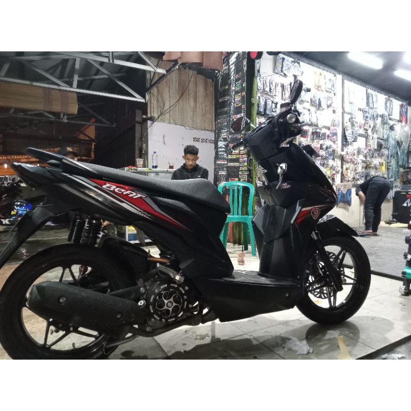 STRIPING MOTOR HONDA BEAT TAHUN 2019 ORIGINAL STIKER STANDASTRIPING HONDA BEAT 2019 KWALITAS TERJAMI