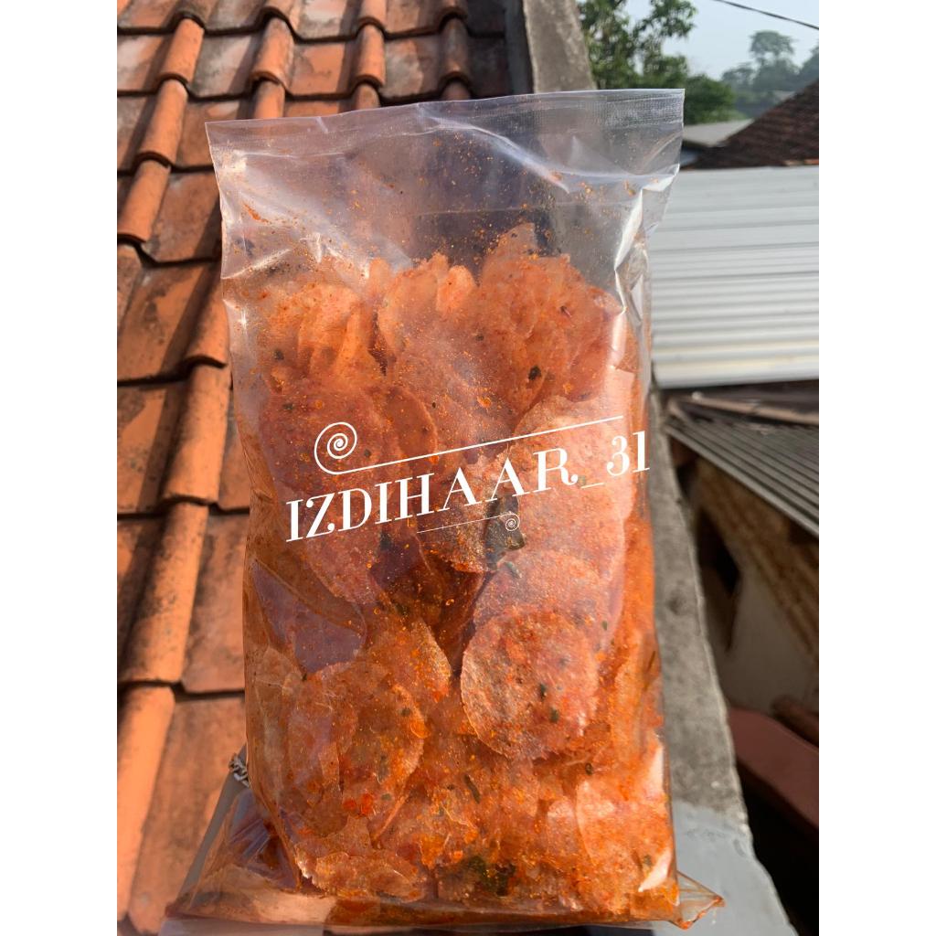 

Keripik Kaca Pedas Daun Jeruk 500gr