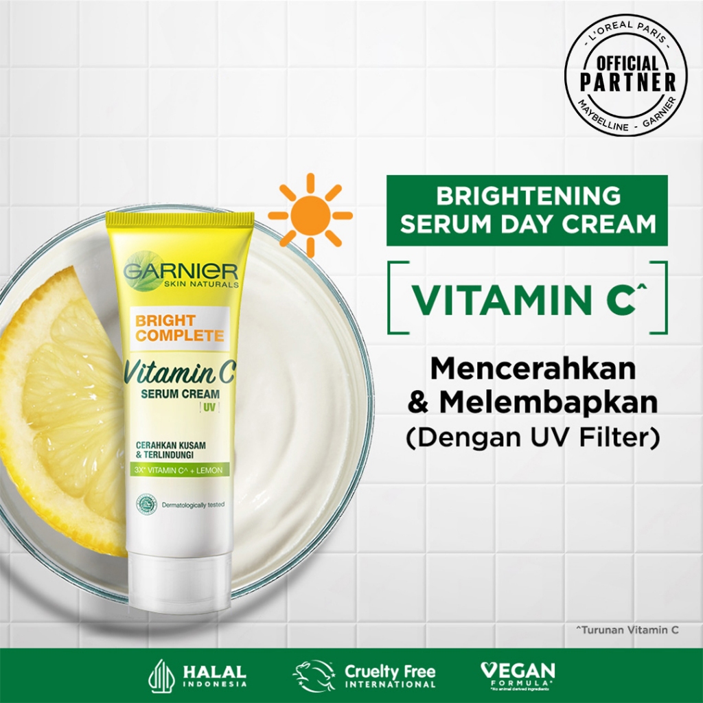 GARNIER Bright Complete Vitamin C Serum Cream