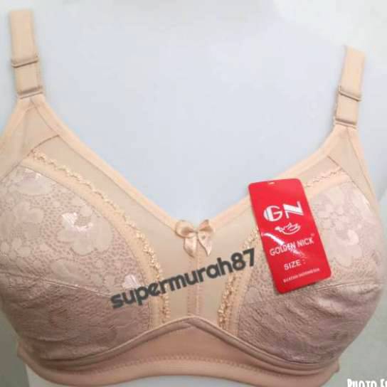 KI3  BH GOLDEN NICK K381  bh golden nick burkat  golden nick  bh tanpa busa