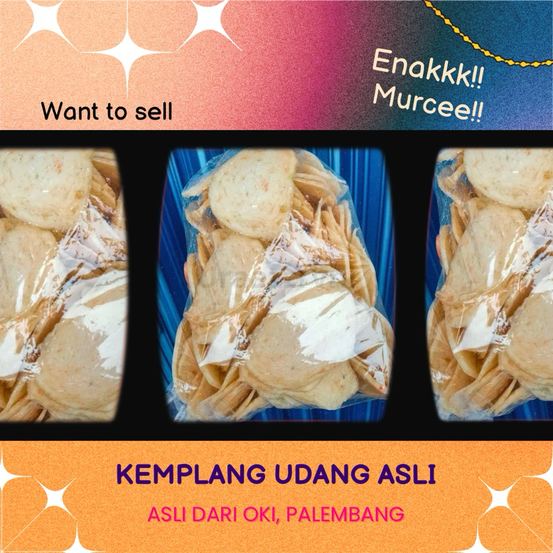 

Kemplang Udang Asli OKI Palembang