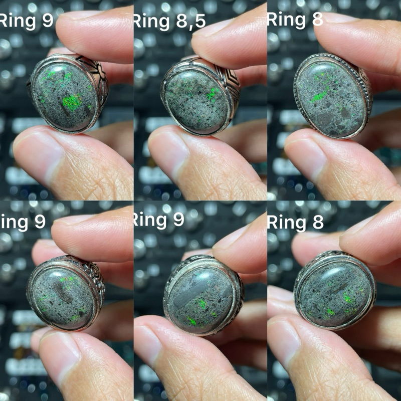 Andamooka Matrik Australia Ring Alpaka Super Murah