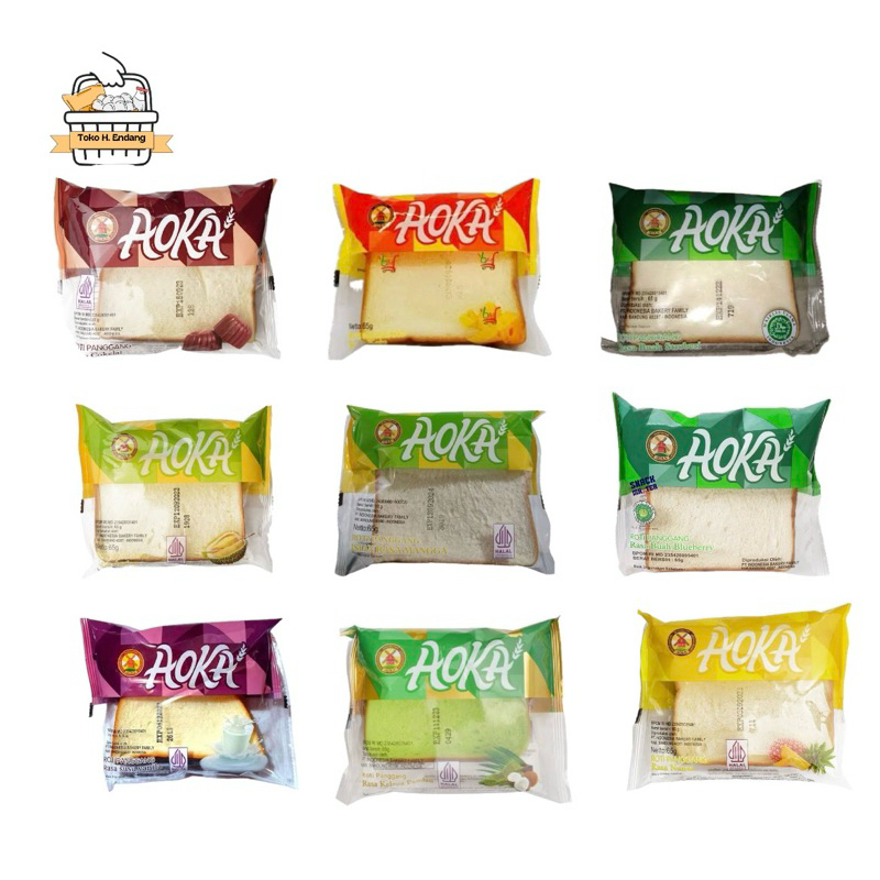 

Aoka Roti Panggang 65gr - 1 Dus (60pcs) | Varian Rasa Lengkap