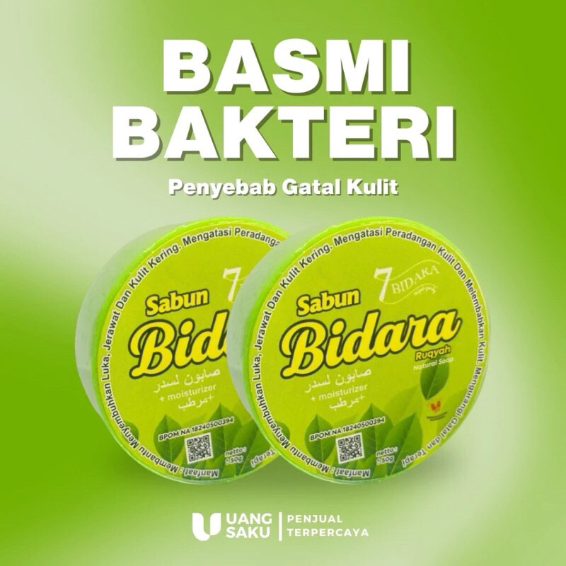 Sabun Bidara isi 2 PCS Asli BPOM - Sabun 7 Bidara Asli BPOM - By Aleska Store