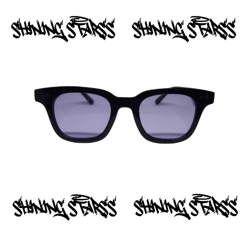 KACAMATA KOTAK LENSA UNGU / KACAMATA VINCENT LOGO V / KACAMATA FASHION KOREAN UNISEX / KACAMATA VINT