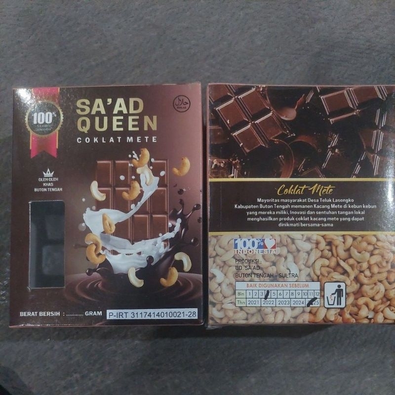 

Cokelat Mete Buton Tengah