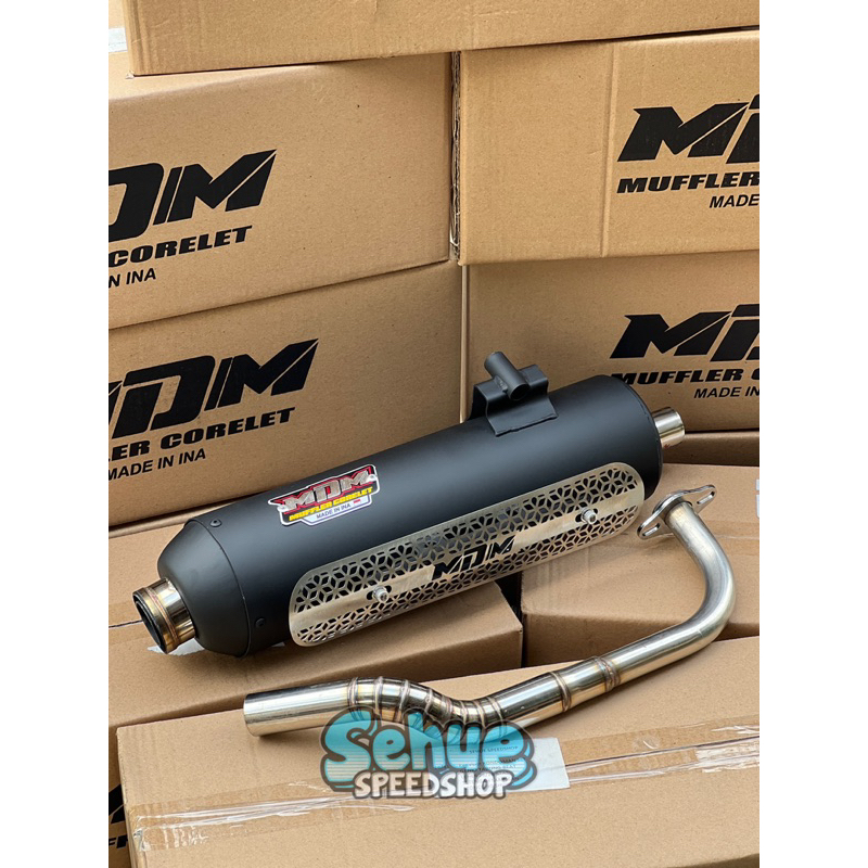 Knalpot mdm type kondoman sarteng all matic honda