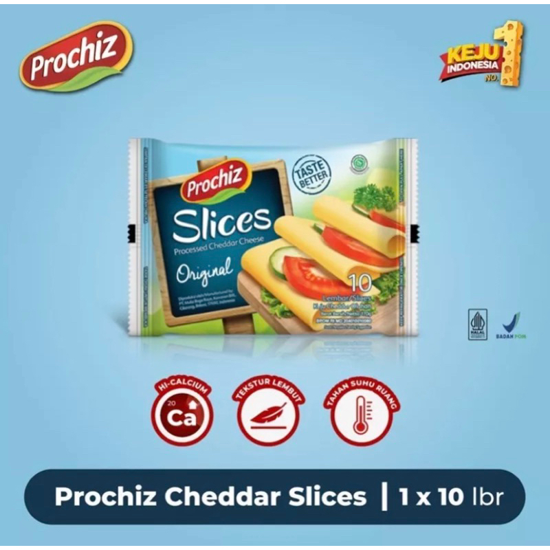 

Prochiz Chedar Slice Original 10s