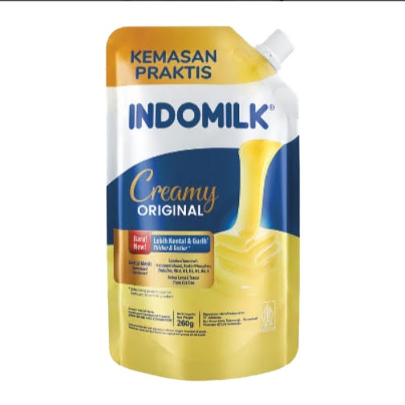 

indomilk kental manis pouch 260gr