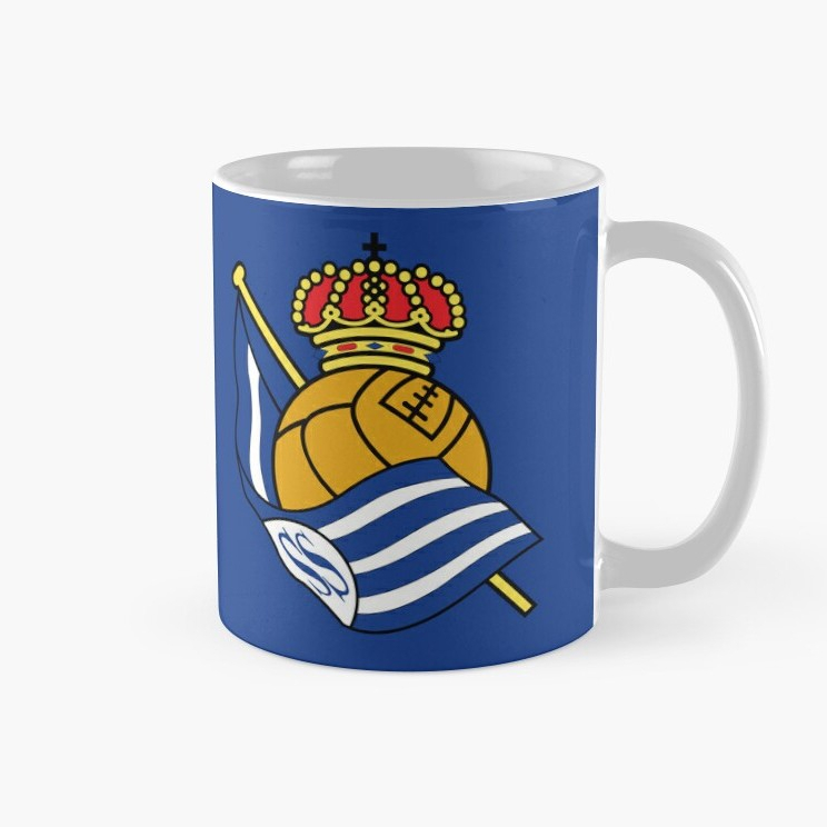 Mug Gelas | Hadiah | Hampers | Real Sociedad Coffee Mug