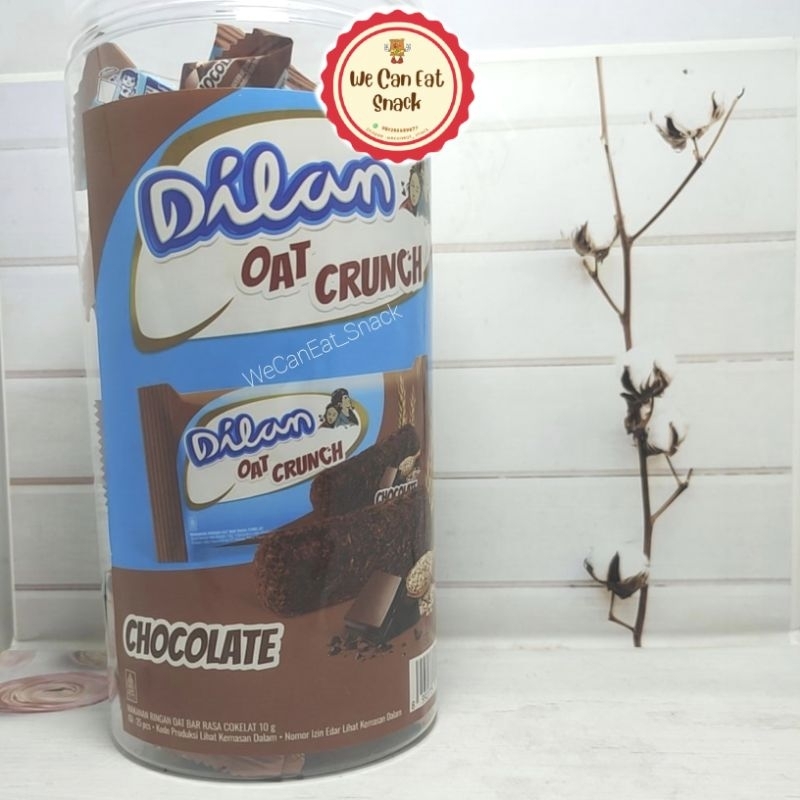 

Dilan Oat Crunch Chocolate/Oat Bar Rasa Cokelat Toples