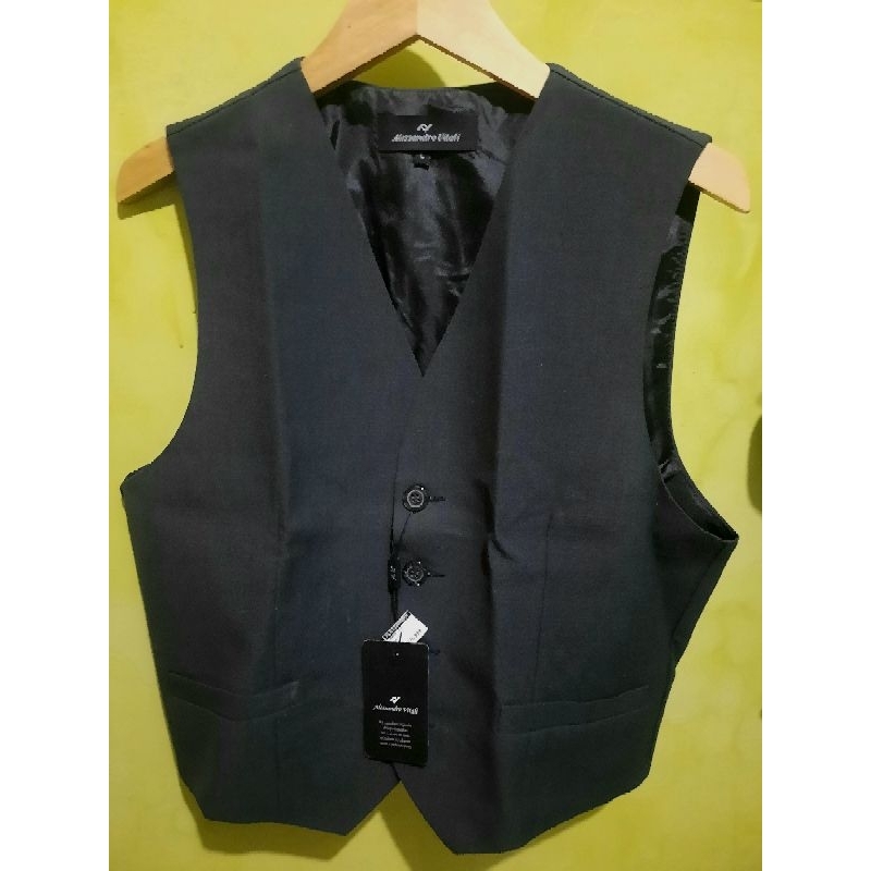 jas rompi/vest formal pria Alessandro vitali ORI preloved