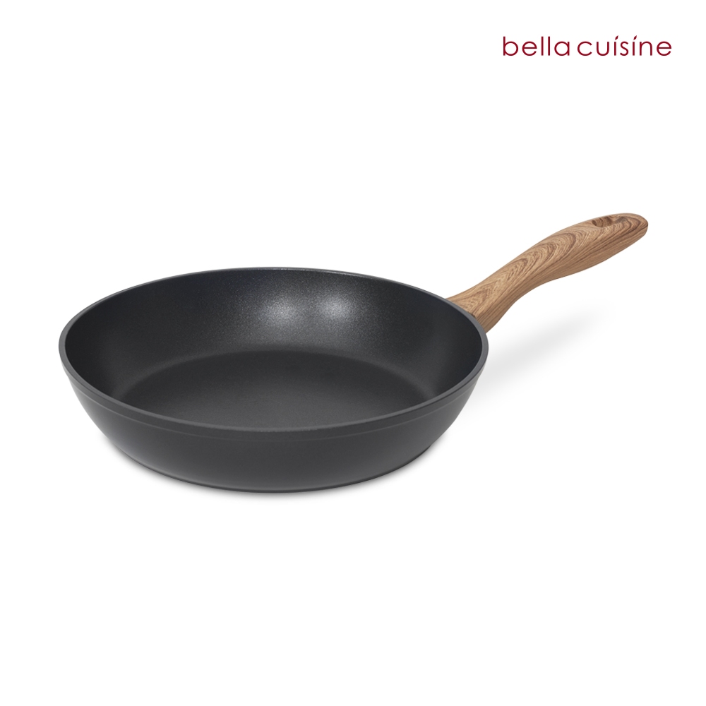 BELLA CUISINE Wood Pattern Frypan 24cm